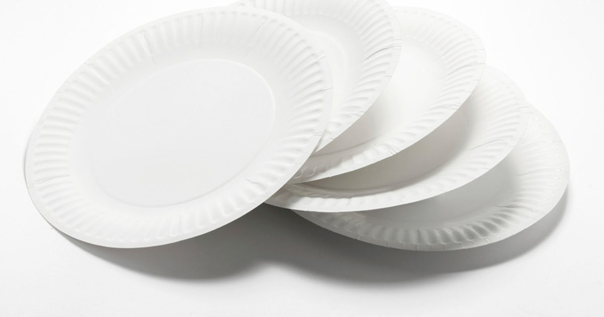 Paper Disposables Vertical Bagging Paper Cup, Plates & Bowls Baggers